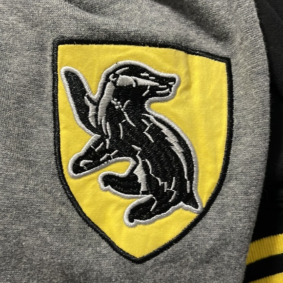 S Hufflepuff Varsity Jacket - Picture 6 of 9